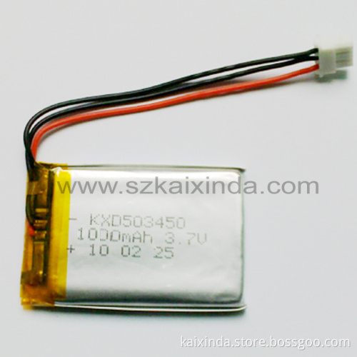 Li-ion Battery 3.7V 1000mAh